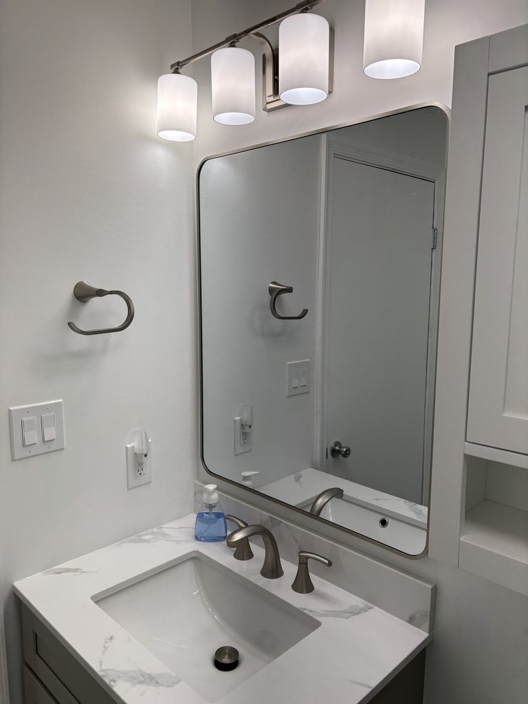 recent bathroom in Rising Sun Maryland 