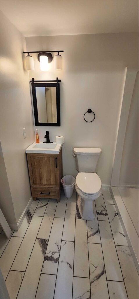 Guest bathroom remodel