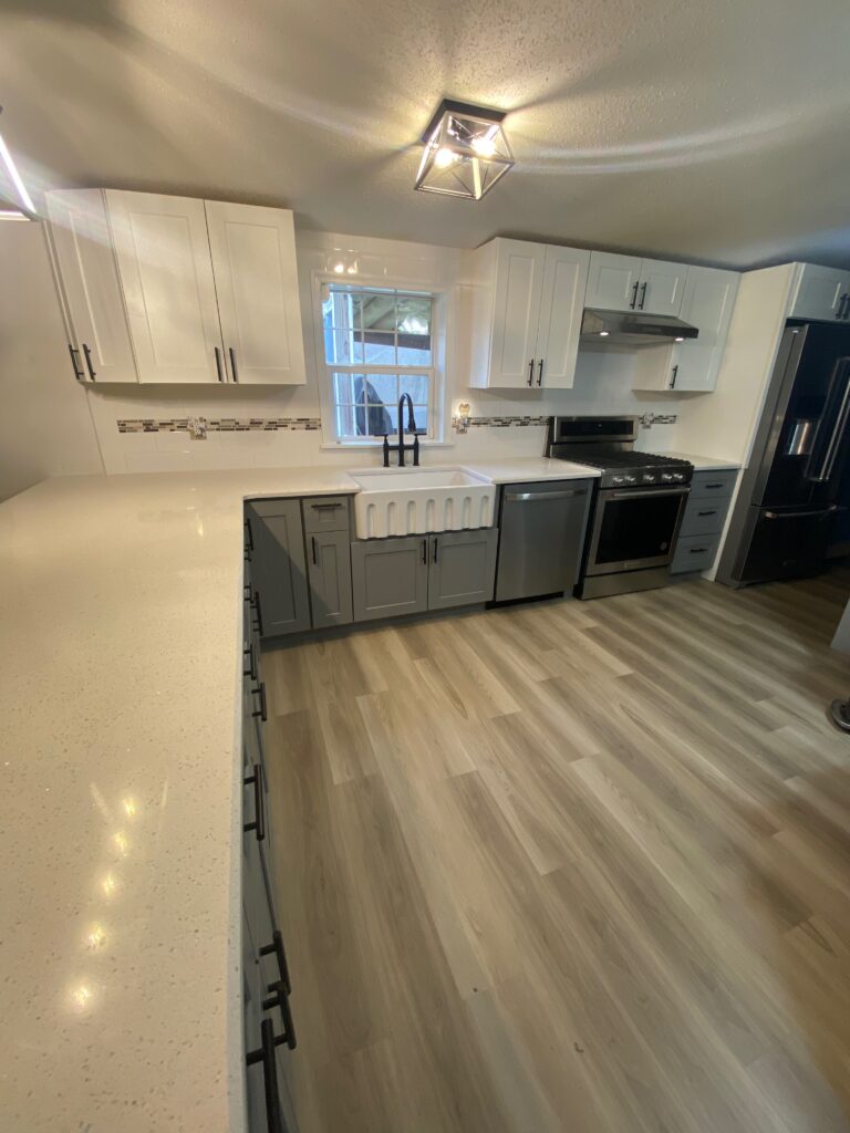 Pure kitchen cabinets for a kitchen remodel in Cecil County Maryland