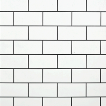 white subway tile with black grout one day bath material