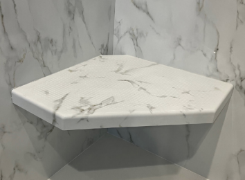 one day bath corner seat 